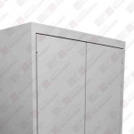 Gabinete Metálico de Limpieza 180cm Gris